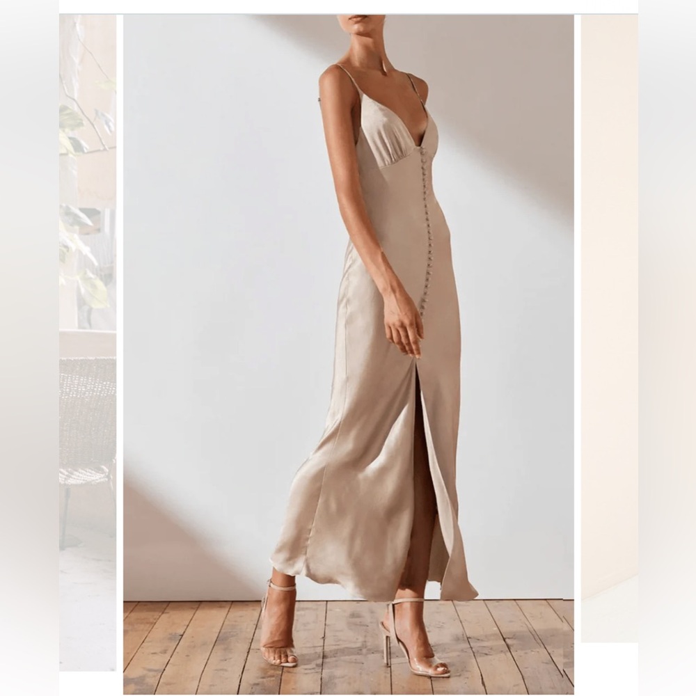 Shona Joy La Lune Bias Slip Dress size 6 - Picture 2 of 8